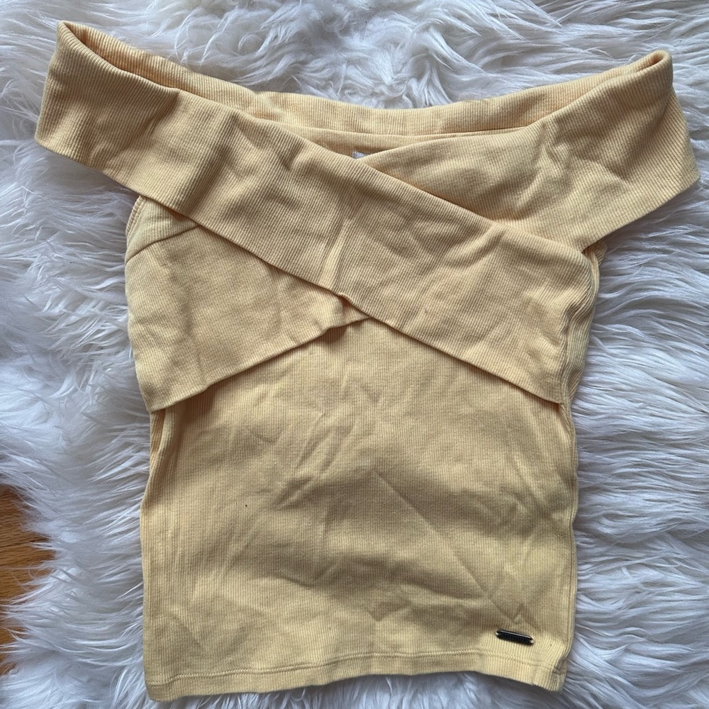 Hollister off the shoulder top